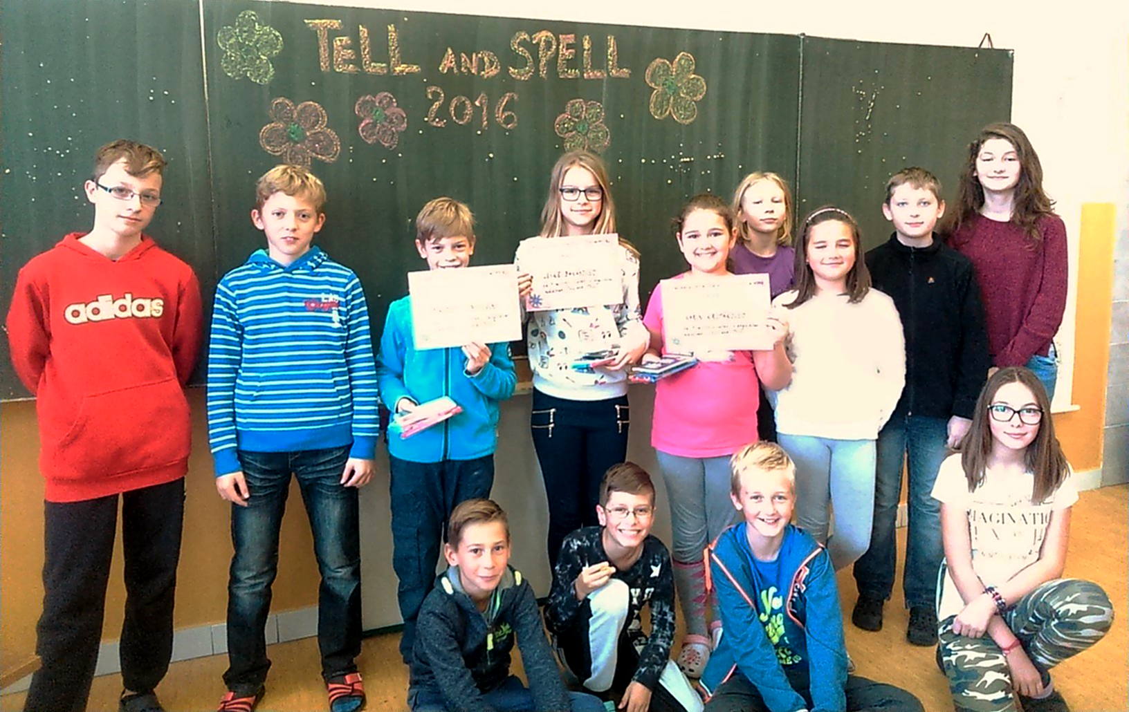 TELL and SPELL 2016 2